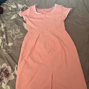 Pink J Crew Sheath